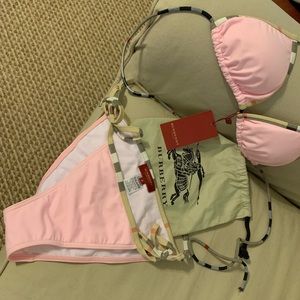 Burberry baby pink bikini
